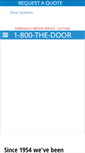 Mobile Screenshot of doorsystems.com